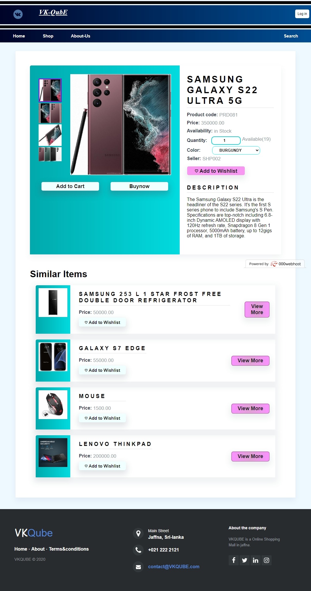 E-commerce Platform